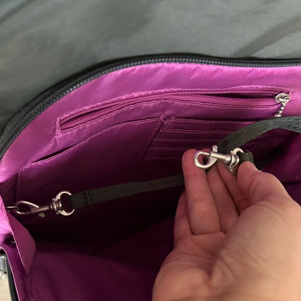 Baggallini Large Work Laptop Backpack | Luggage Sleeve, RFID Wristlet, Travel